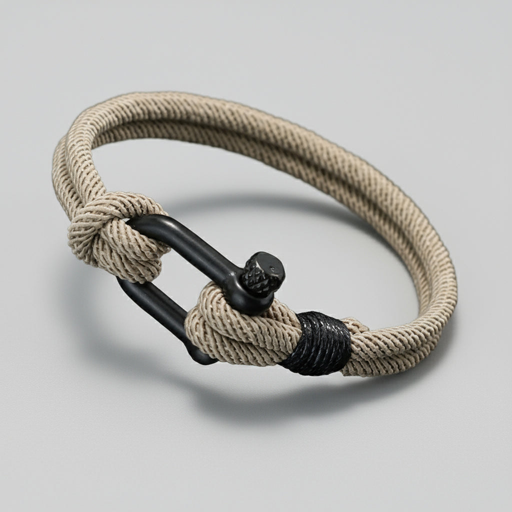 Pulseira de Corda Eron Minimalista GION.