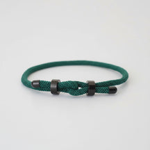 Pulseira de Corda Vorn Minimalista Vinho GION.