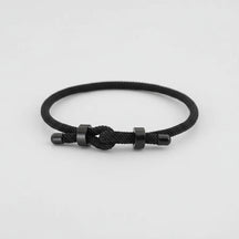 Pulseira de Corda Vorn Minimalista Vinho GION.