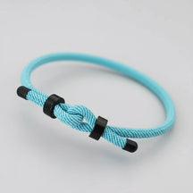 Pulseira de Corda Vorn Minimalista Vinho GION.