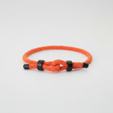 Pulseira de Corda Vorn Minimalista Laranja GION.